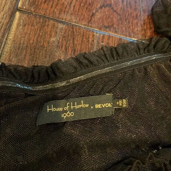 House of harlow x revolve Elegant Black Lace Dress - Picture 3 of 3